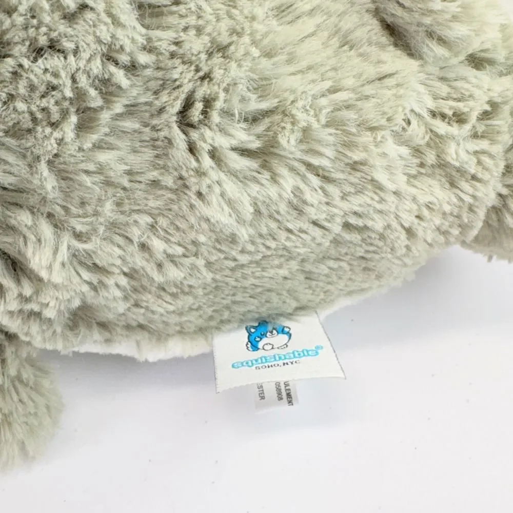 Squishable Mini Great White Shark Plush Gray White Stuffed Animal